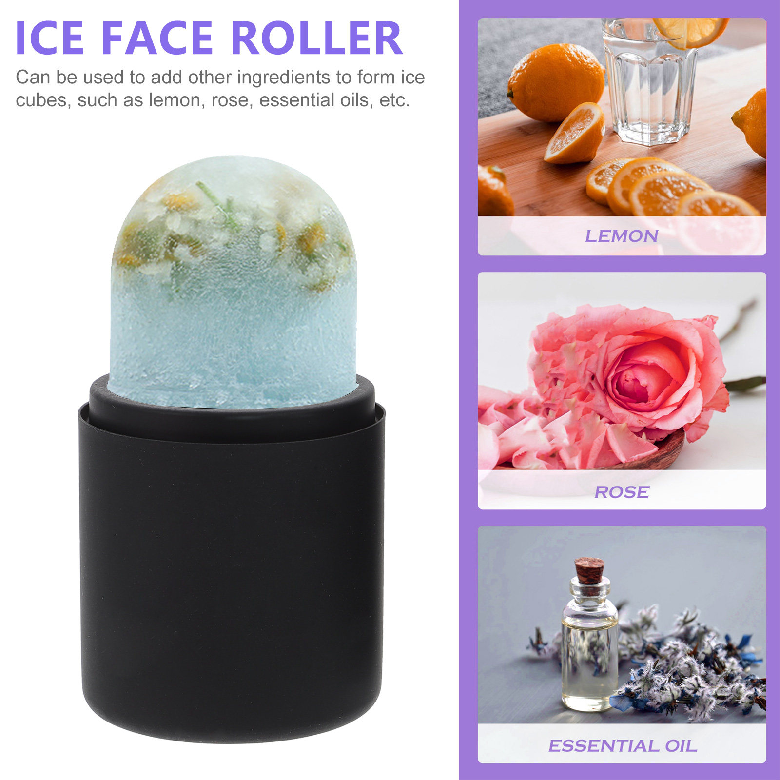 Ice Face Roller Silicone Facia - огляд і ціна Skincare Glowing