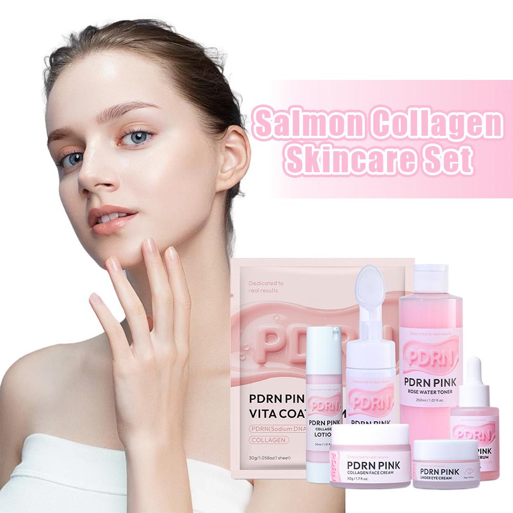 PDRN Pink Glow Skincare Set Sa - огляд і ціна Skincare Glowing