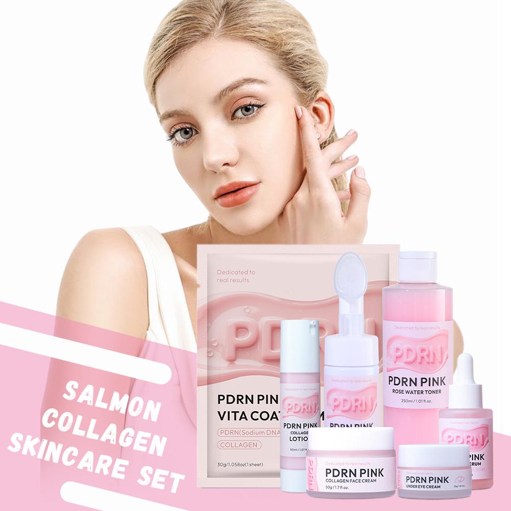 PDRN Pink Glow Skincare Set Sa - огляд і ціна Skincare Glowing