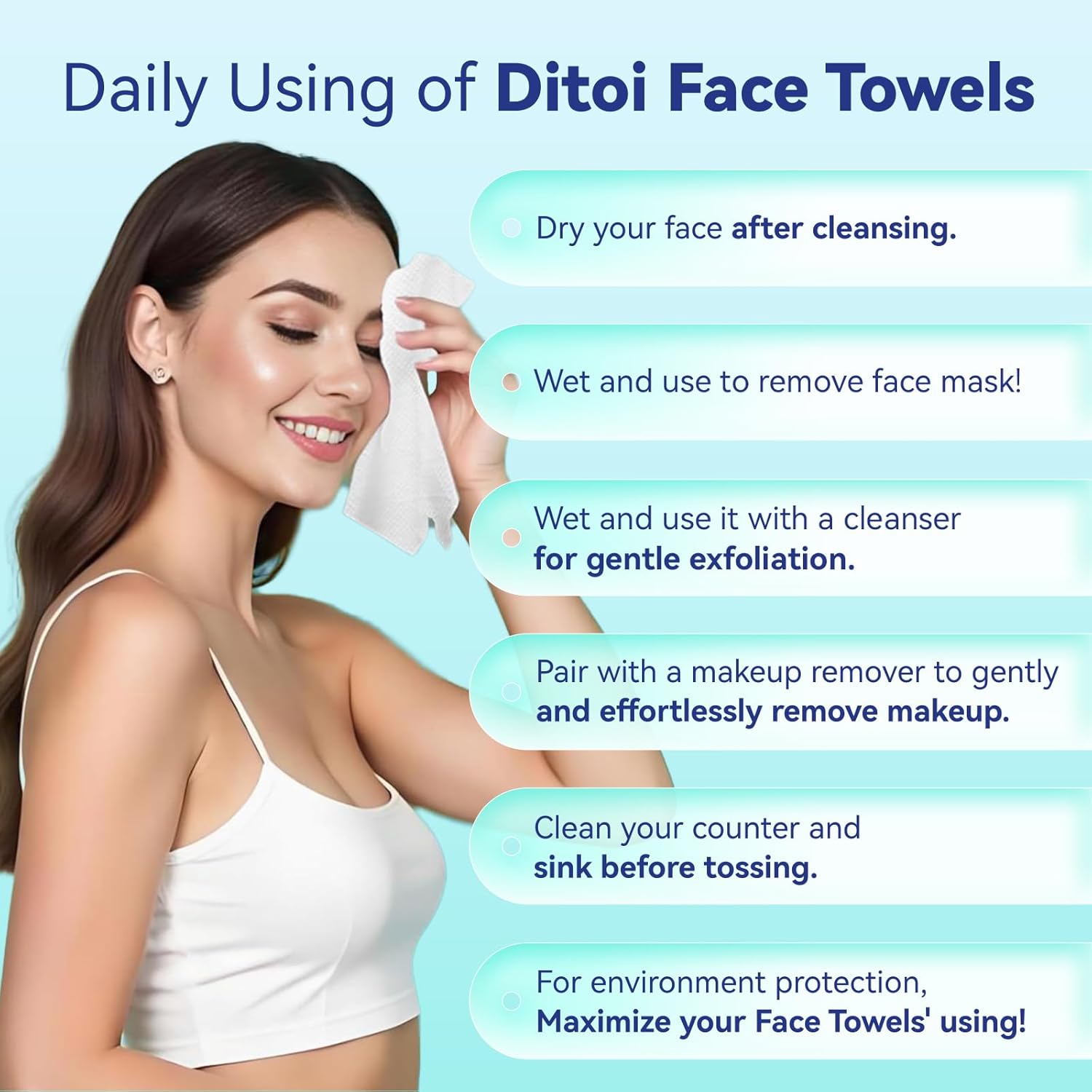 Ultra-Soft Disposable Face Tow - огляд і ціна Xl Skincare