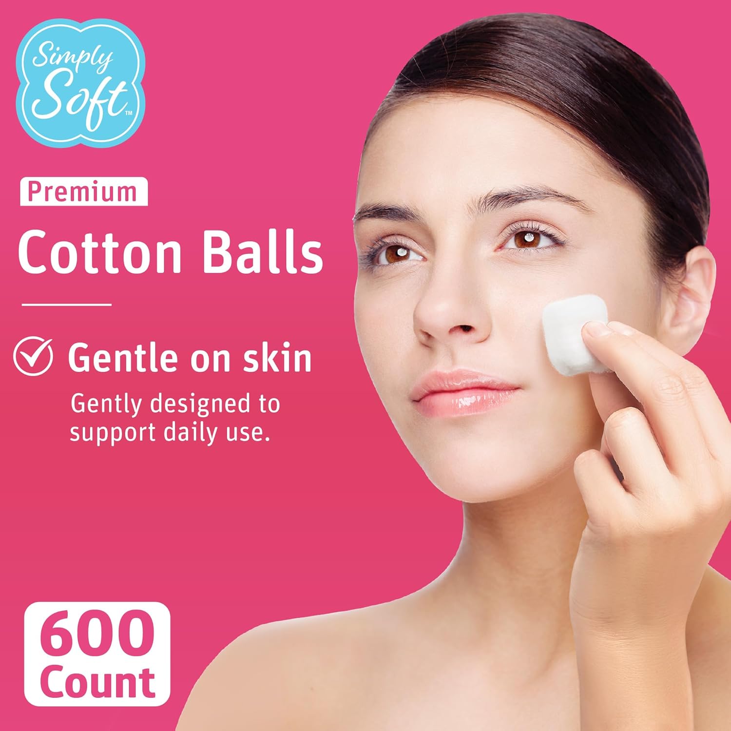 100% Pure Cotton Balls (600 Co - огляд і ціна Xl Skincare