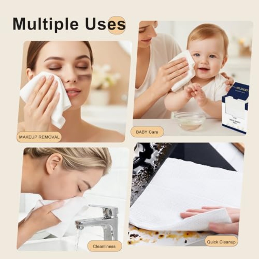 Face Towels, XL Facial Dry Tow - огляд і ціна Xl Skincare