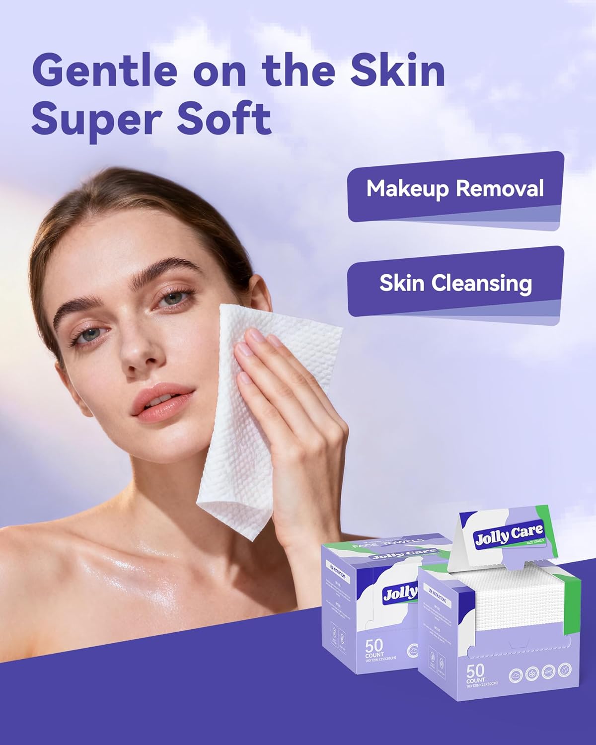 XL Disposable Face Towels 10x1 - огляд і ціна Xl Skincare